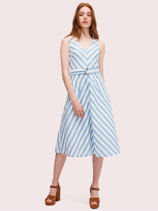 kate spade Dresses & Skirts - Kate Spade New York - Deck Stripe Midi Dress